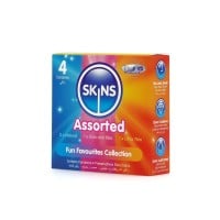 Skins Assorted Condoms 4 Pack