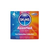 Skins Assorted Condoms 4 Pack