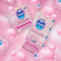 Skins Bubblegum Condoms 4 Pack