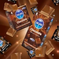 Skins Chocolate Condoms 4 Pack