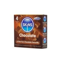 Skins Chocolate Condoms 4 Pack