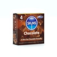 Skins Chocolate Condoms 4 Pack