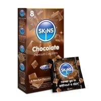 Kondomy Skins Chocolate 8 ks