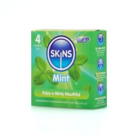 Skins Mint Condoms 4 Pack