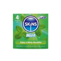Skins Mint Condoms 4 Pack