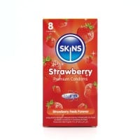 Kondomy Skins Strawberry 8 ks