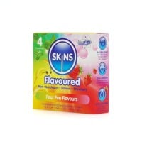 Skins Flavours Condoms 4 Pack