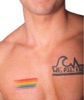 Andrew Christian Pride Rainbow Face Paint