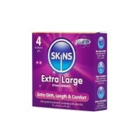 Skins Extra Large Condoms 4 Pack
