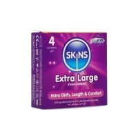 Skins Extra Large Condoms 4 Pack