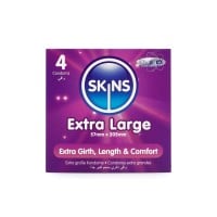 Skins Extra Large Condoms 4 Pack