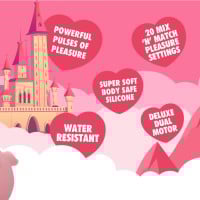 Stimulátor klitorisu Unihorn Heart Throb