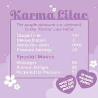 Stimulátor klitorisu Unihorn Karma Lilac