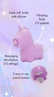 Stimulátor klitorisu Unihorn Karma Lilac