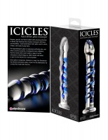 Sklenené dildo Pipedream Icicles No. 5