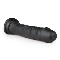 Realistické dildo EasyToys čierne 22,3 cm