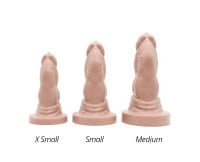 Dildo Erotixxx Toys Bulldog Pale Flesh 75% S