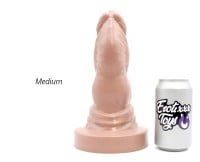 Erotixxx Toys Bulldog Dildo Pale Flesh 75% M