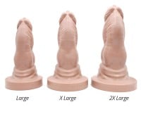 Dildo Erotixxx Toys Bulldog Pale Flesh 75% XXL