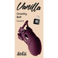 Lola Games Vanilla Guard Cock Cage Wine Red