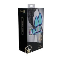 Ouch! Venice Collection Metal Anal Plug Set Iridescent