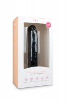 Realistické dildo EasyToys černé 28,5 cm