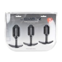 Levelz Weighted Anal Plug Training Kit