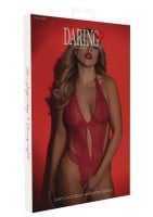 Daring Intimates Flirty Lace Teddy Red Daring Intimates Flirty Lace Teddy Red