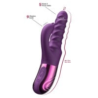 Prirážací vibrátor She.E.O Swirl Rabbit Thrusting Vibrator Prirážací vibrátor She.E.O Swirl Rabbit Thrusting Vibrator
