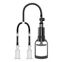 Vákuová pumpa na bradavky She.E.O Vacuum Nipple Pleasure Pump M/L