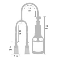 She.E.O Vacuum Nipple Pleasure Pump M/L She.E.O Vacuum Nipple Pleasure Pump M/L
