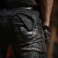 Šatka Hanka Code čierna