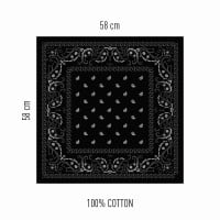 Šatka Hanka Code čierna