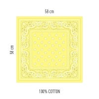 Šátek Hanky Code žlutý