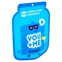 Kondomy YOU+ME Romeo 50 ks