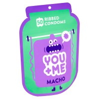 Kondomy YOU+ME Macho 50 ks