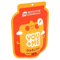 Kondomy YOU+ME Darling 50 ks