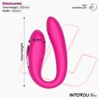 Intoyou App Series Couty Vibrating Couple Toy