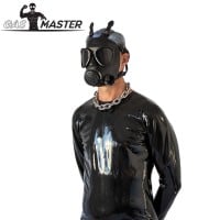 GasMaster Army Gas Mask with Black Lenses