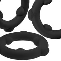 Erekční kroužek Oxballs Spinner černý