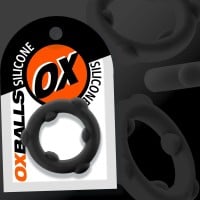 Erekční kroužek Oxballs Spinner černý