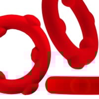 Erekční kroužek Oxballs Spinner černý