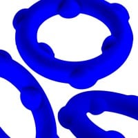 Erekční kroužek Oxballs Spinner černý