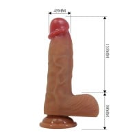Realistické dildo Pretty Love Duvall 7.6″