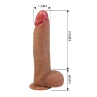 Realistické dildo Pretty Love Mendel 10″