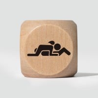 Kocka Crushious Wooden Position Dice