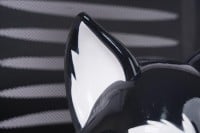 Kukla Furrjoi Silicone Husky Hood Orange