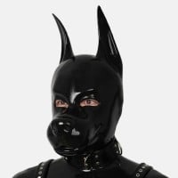 Kukla Furrjoi Silicone Smile Dog Black