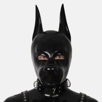 Kukla Furrjoi Silicone Smile Dog Black