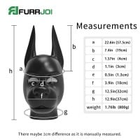 Kukla Furrjoi Silicone Smile Dog Black